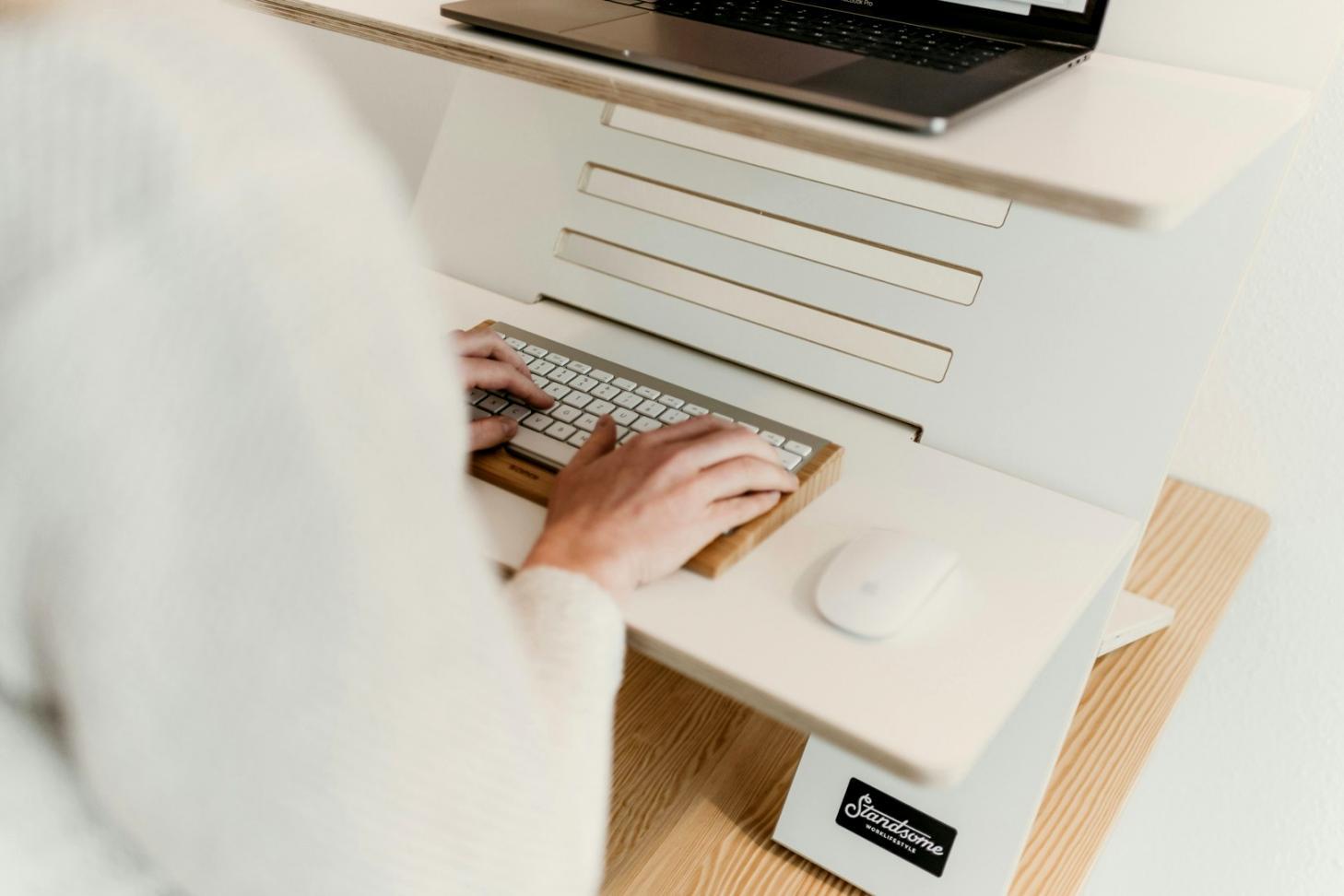 Finanzanalyse Workspace mit Dokumenten
